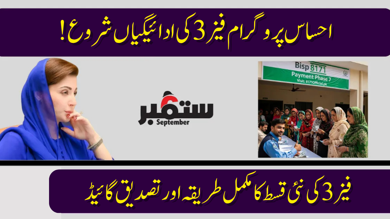 8171 Ehsaas Program Phase 3